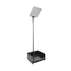 Prompter People PRO-SP19S-CARB StagePro 19" 400 NIT Teleprompter Presidential con asta in fibra di carbonio