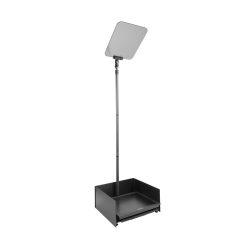 Prompter People PRO-SP24S-CARB StagePro 24" 400 NIT Teleprompter Presidential con asta in fibra di carbonio