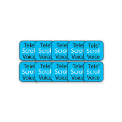 Prompter People SW-TSCROLL-CORP10-VR TeleScroll Licenza Software Voice Scrolling Aziendale per 10 Utenti
