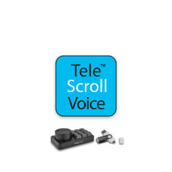 Prompter People SW-TSCROLL-REM-PRO-VR TeleScroll Licenza Software con USB, Download e Shuttle cue Pro Live-Streaming con Voice Scrolling