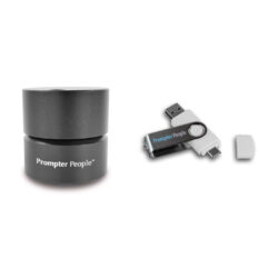 Prompter People SW-TSCROLL-REM-VR TeleScroll Licenza Software con USB, Download e Shuttle cue light Live-Streaming con Voice Scrolling
