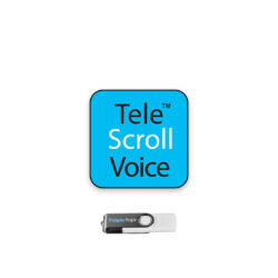 Prompter People SW-TSCROLL-USB-VR TeleScroll Licenza Software USB e Download Live-Streaming con Voice Scrolling