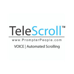 Prompter People SW-TSCROLL-VR TeleScroll Licenza Software Download Live-Streaming con Voice Scrolling