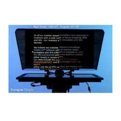 Talent Monitor Prompter People ProLine Plus 24" con inversione automatica - teleprompter