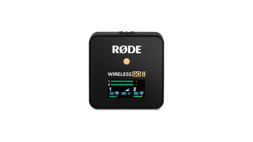WIGO2+LAVGO_Rode_Rode Wireless GO II con microfono lavalier - Sistema microfonico wireless a doppio canale