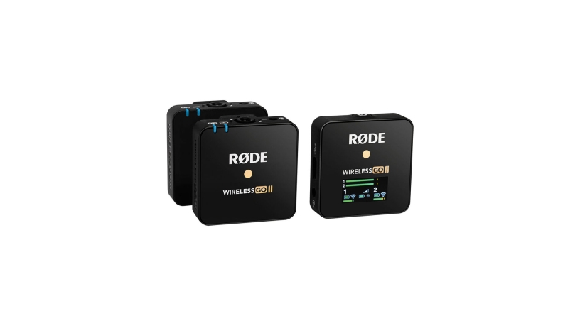 Rode Wireless GO II sistema microfonico wireless a doppio canale