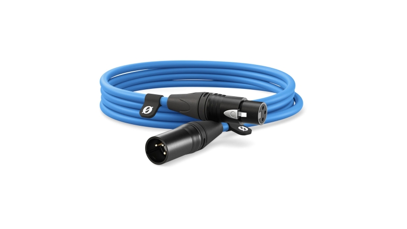 Cavo Rode XLR 3-pin per microfono 3m blu