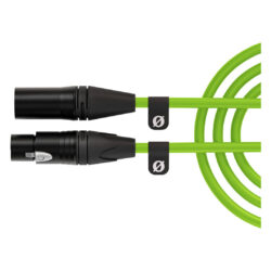 XLR3M-G_RODE_Cavo Rode XLR 3-pin per microfono 3m verde