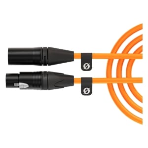 XLR3M-O_RODE_Cavo Rode XLR 3-pin per microfono 3m arancio
