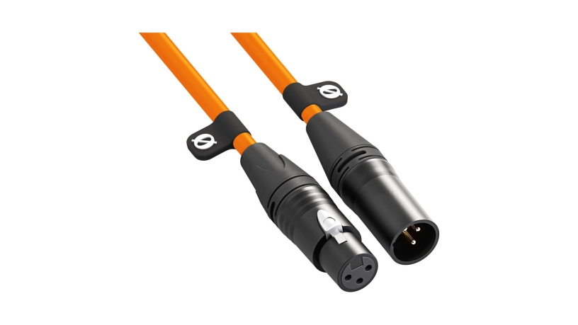 Cavo Rode XLR 3-pin per microfono 3m arancio