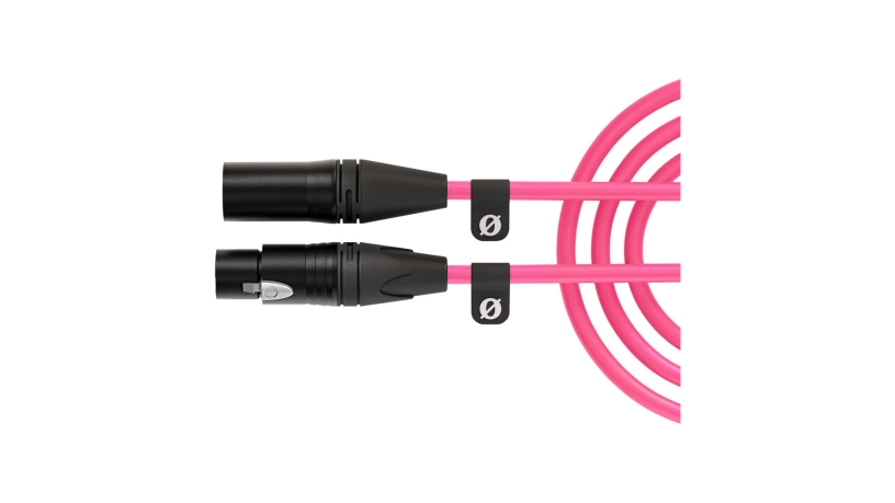 Cavo Rode XLR 3-pin per microfono 3m rosa