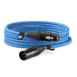 XLR6M-B_RODE_Cavo Rode XLR 3-pin per microfono 6m blu