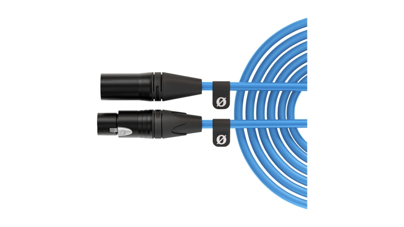 XLR6M-B_RODE_Cavo Rode XLR 3-pin per microfono 6m blu