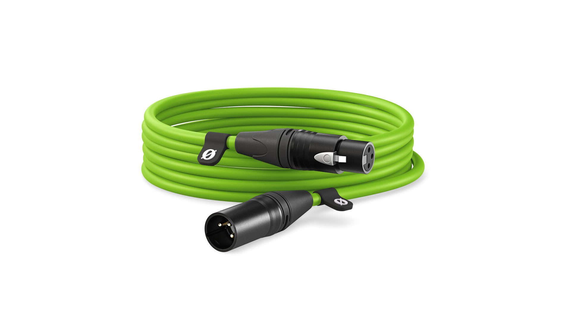 XLR6M-G_RODE_Cavo Rode XLR 3-pin per microfono 6m verde
