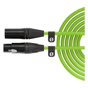 XLR6M-G_RODE_Cavo Rode XLR 3-pin per microfono 6m verde