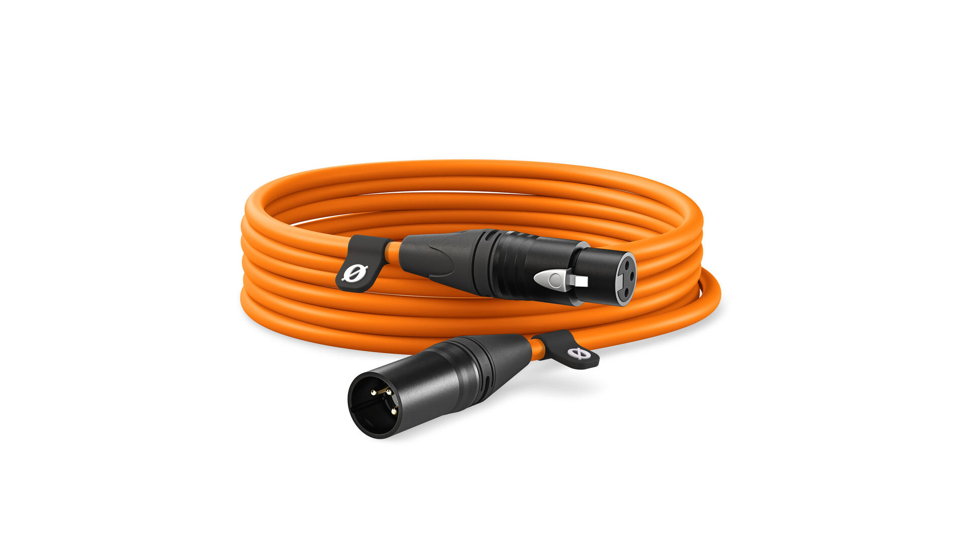 XLR6M-O_RODE_Cavo Rode XLR 3-pin per microfono 6m arancio