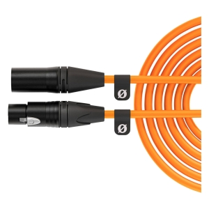 XLR6M-O_RODE_Cavo Rode XLR 3-pin per microfono 6m arancio
