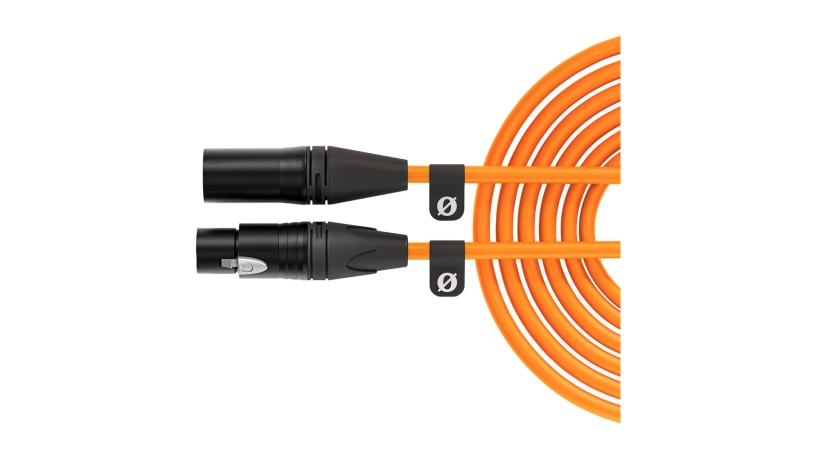 Cavo Rode XLR 3-pin per microfono 6m arancio