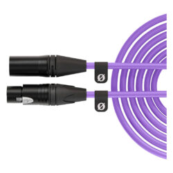 XLR6M-PU_RODE_Cavo Rode XLR 3-pin per microfono 6m viola