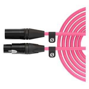 XLR6M-P_RODE_Cavo Rode XLR 3-pin per microfono 6m rosa