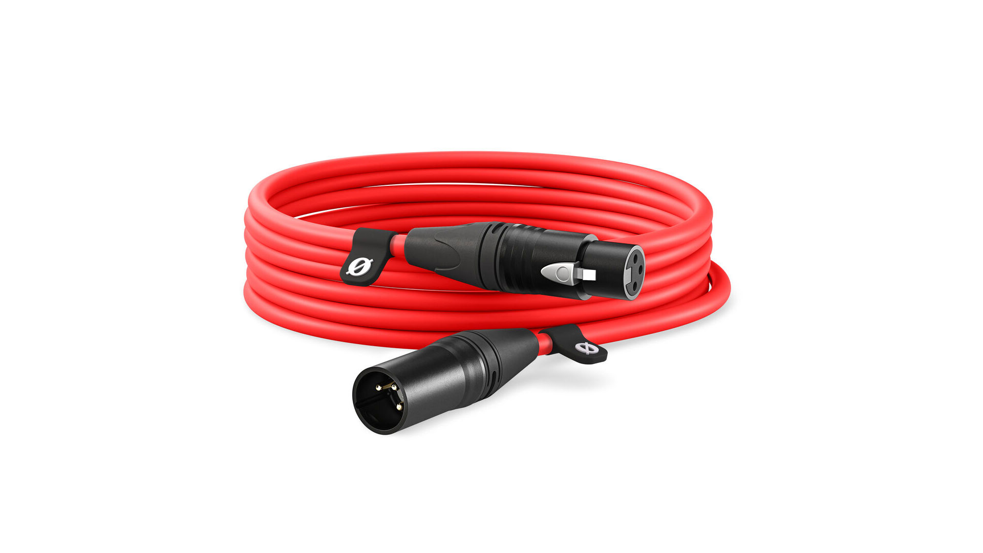XLR6M-R_RODE_Cavo Rode XLR 3-pin per microfono 6m rosso