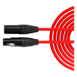 XLR6M-R_RODE_Cavo Rode XLR 3-pin per microfono 6m rosso