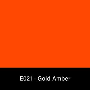 E021_Rosco_E-Colour+ 021 Gold Amber