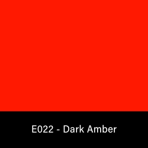 E022_Rosco_E-Colour+ 022 Dark Amber