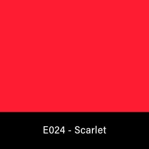 E024_Rosco_E-Colour+ 024 Scarlet