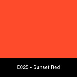 E025_Rosco_E-Colour+ 025 Sunset Red