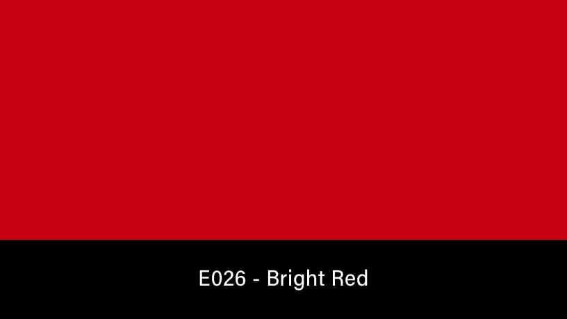 E026_Rosco_E-Colour+ 026 Bright Red