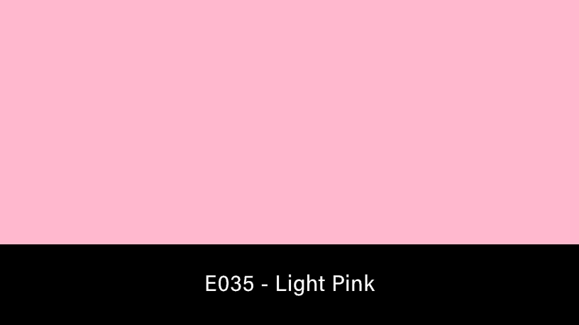 E035_Rosco_E-Colour+ 035 Light Pink