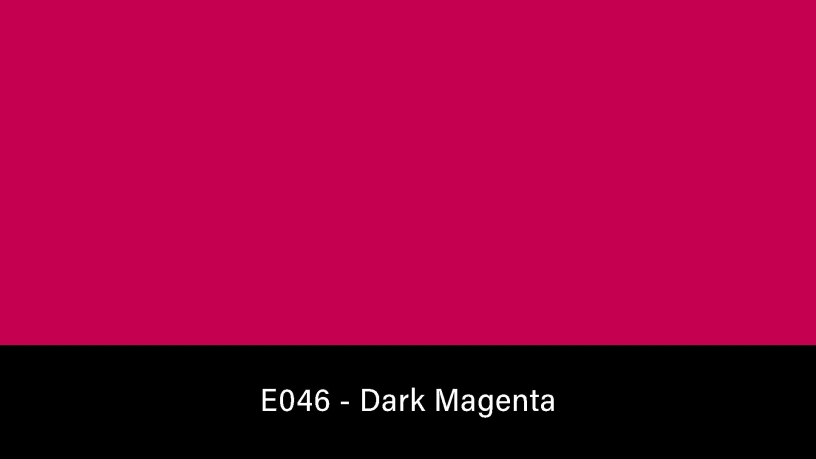 E046_Rosco_E-Colour+ 046 Dark Magenta