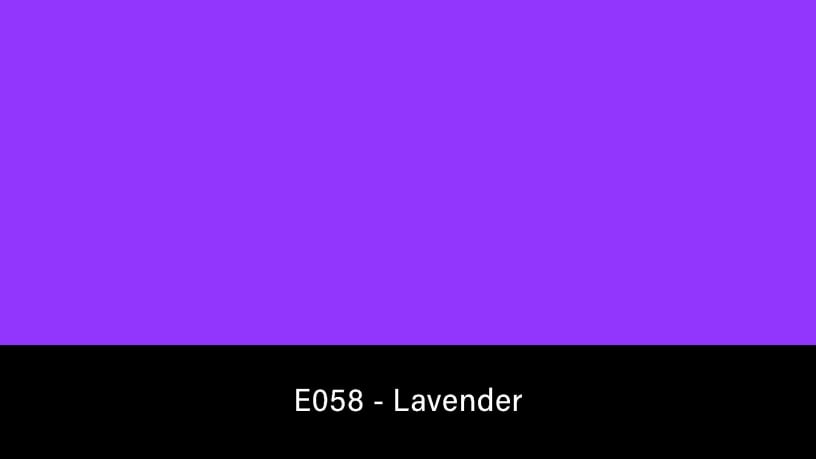 E058_Rosco_E-Colour+ 058 Lavender