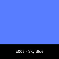 E068_ROSCO_E-Colour+ 068 Sky Blue