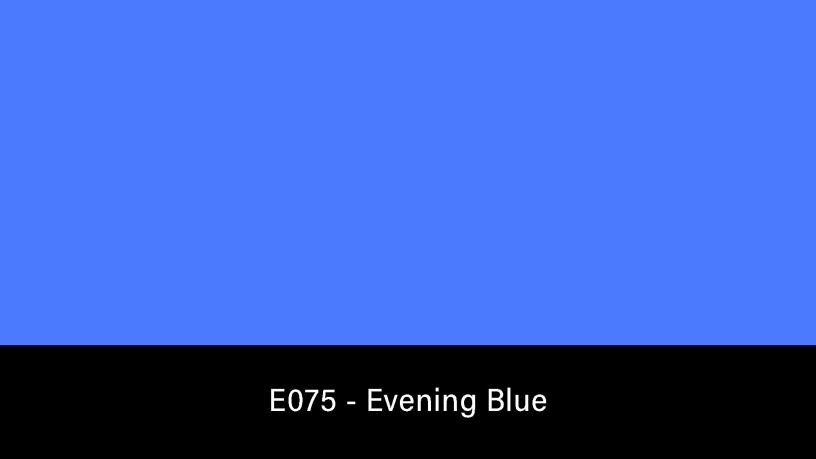 E075_Rosco_E-Colour+ 075 Evening Blue