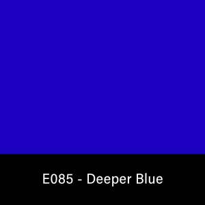 E085_Rosco_E-Colour+ 085 Deeper Blue