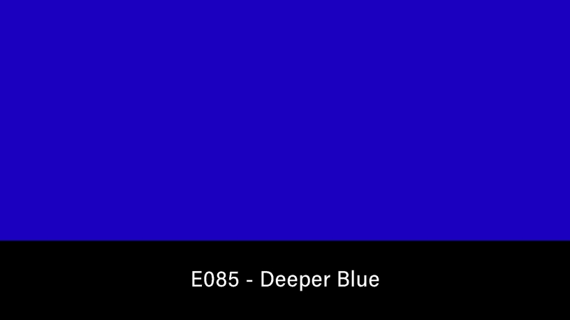 E085_Rosco_E-Colour+ 085 Deeper Blue