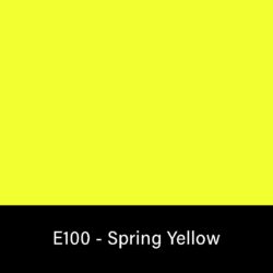 E100_Rosco_E-Colour+ 100 Spring Yellow
