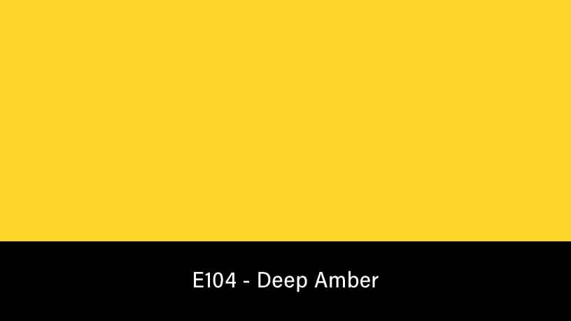 E104_Rosco_E-Colour+ 104 Deep Amber