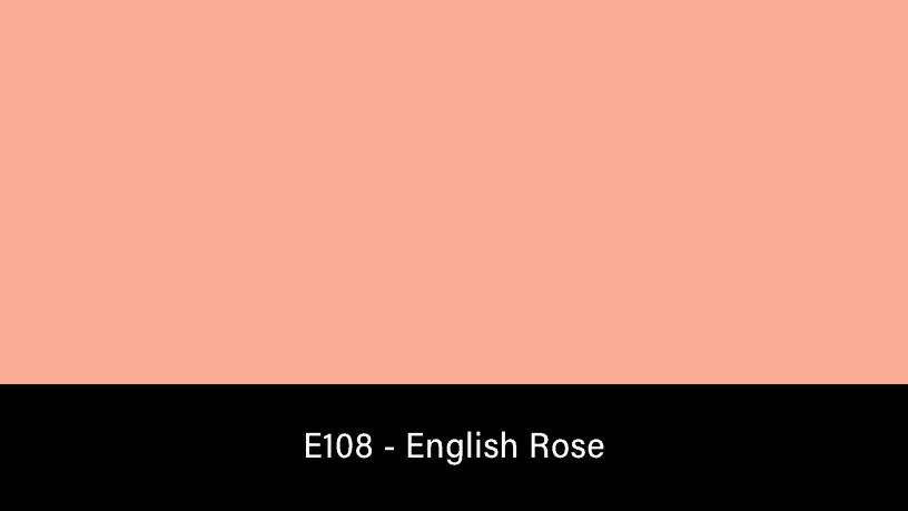 E108_Rosco_E-Colour+ 108 English Rose