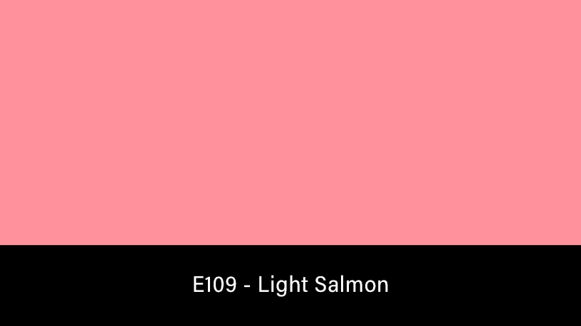 E109_Rosco_E-Colour+ 109 Light Salmon