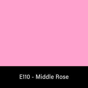 E110_Rosco_E-Colour+ 110 Middle Rose