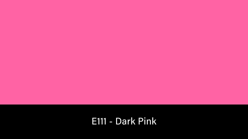 E111_Rosco_E-Colour+ 111 Dark Pink