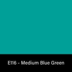 E116_Rosco_E-Colour+ 116 Medium Blue Green