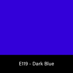 E119_Rosco_E-Colour+ 119 Dark Blue