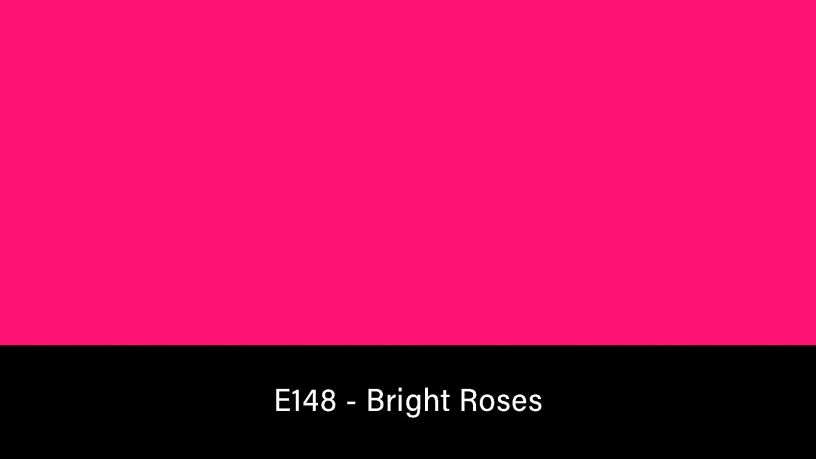 E148_Rosco_E-Colour+ 148 Bright Roses