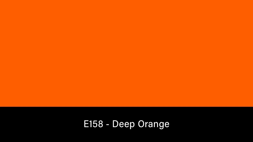 E158_Rosco_E-Colour+ 158 Deep Orange