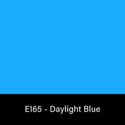 E165_Rosco_E-Colour+ 165 Daylight Blue