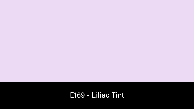 E169_Rosco_E-Colour+ 169 Liliac Tint
